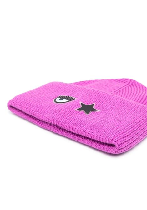 Berretto con ricamo occhio/stella CHIARA FERRAGNI | Cappelli | 73SBZK36 ZG135421